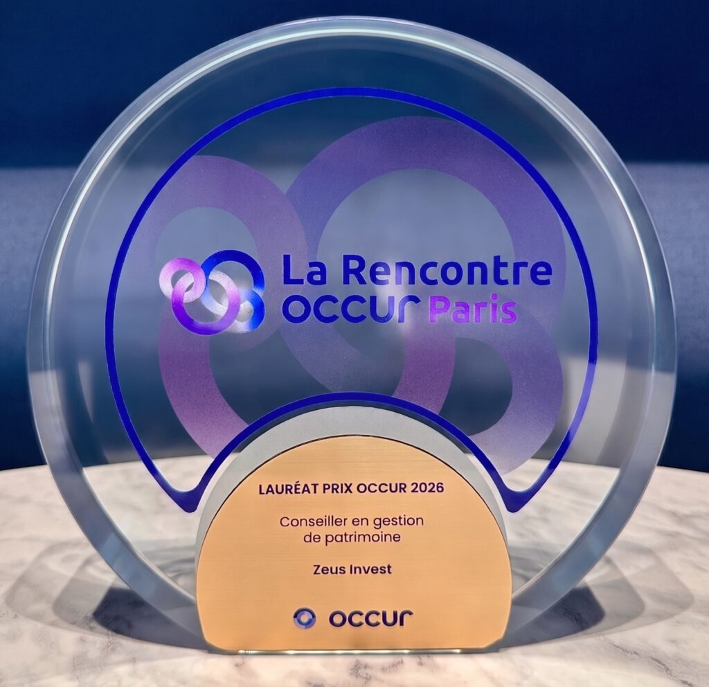 Trophée Occur Meilleur Conseiller en Gestion de Patrimoine 2026